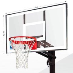Баскетбольная стойка Spalding Acrylic in-ground 54" 88365CN купить недорого