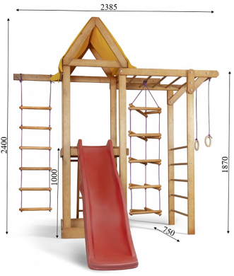 Детский игровой комплекс SportBaby Babyland-21 фото товара