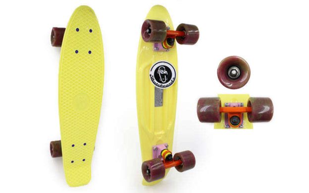 Скейтборд Penny Board Swirl Fish SK-404-12 фото товару