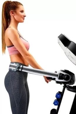 Беговая дорожка электрическая WCG 086M + Гантели + Массажер фото товара