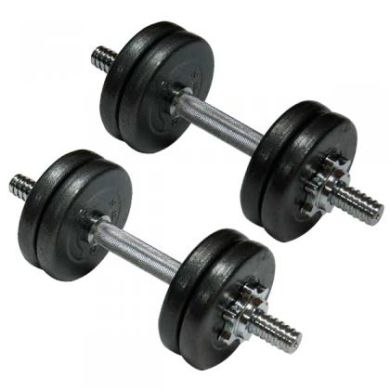 Гантелі сталеві Newt Home 2х10 кг фото товару