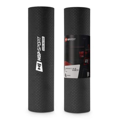 Мат для фитнеса Hop-Sport TPE 0,6 см HS-T006GM black фото товара