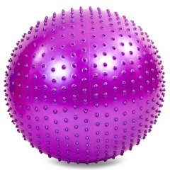 Мяч для фитнеса (фитбол) массажный 55см Zelart FI-1986-55 купить недорого