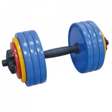 Гантель наборная InterAtletika 18,82 кг. цветная фото товара