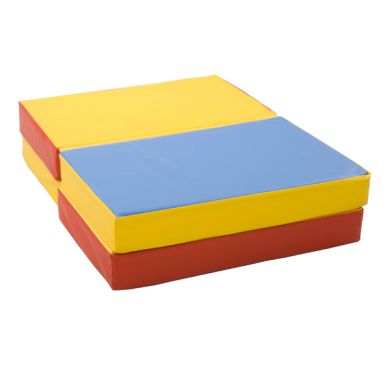 Гимнастический складной мат SportBaby Пятнашка 120х80x8 см фото товара
