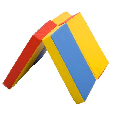 Гимнастический складной мат SportBaby Пятнашка 120х80x8 см фото товара