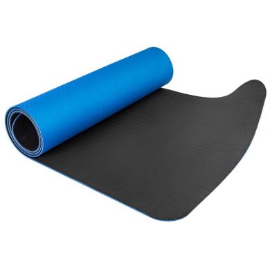 Мат для фитнеса Hop-Sport TPE 0,6 см HS-T006GM blue купить недорого