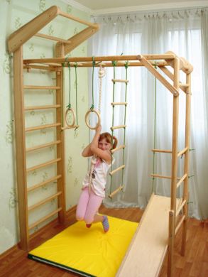 Спортивний куточок Ліана та шведська стінка фото товару