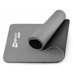 Мат для фитнеса Hop-Sport TPE 0,6 см HS-T006GM grey купить недорого