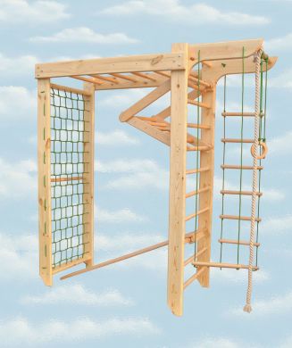 П-образный комплекс Kindersport (сосна) фото товара