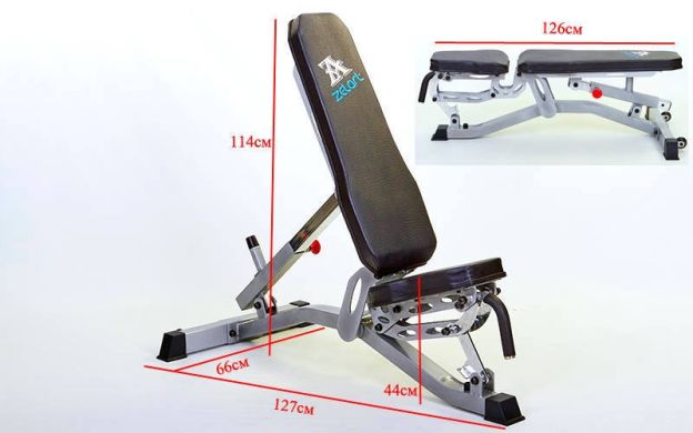 Скамья для пресса Zelart AF4001