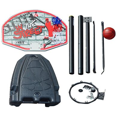 Баскетбольная стойка SBA S881R детская 66x46 см фото товара