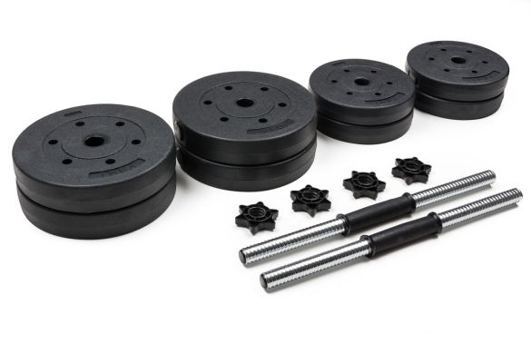 Гантелі композитні Trex Sport 2х15 кг фото товару