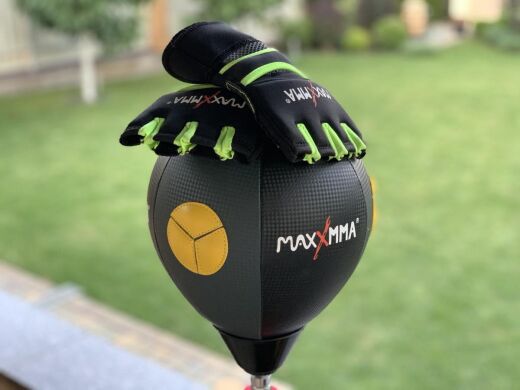 Груша для бокса скоростная напольная водоналивная с перчатками MAXXMMA RAB02-A купить недорого