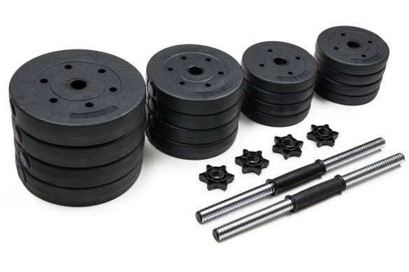 Гантелі композитні Trex Sport 2х20 кг фото товару