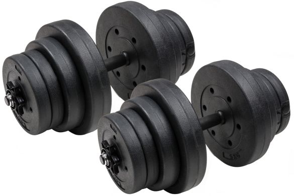 Гантелі композитні Trex Sport 2х20 кг фото товару