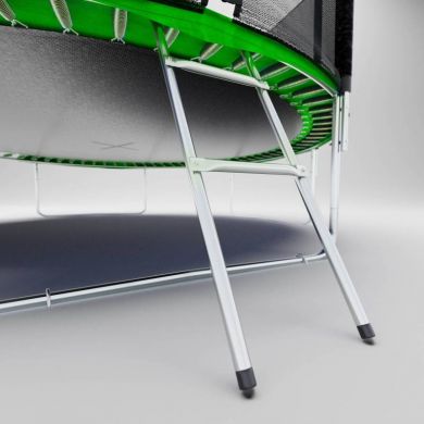 Батут Hop-Sport 10ft (305cm) green с внутренней сеткой 3 ноги фото товара