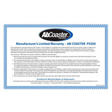 Тренажер для пресса Ab Coaster PS500 купить недорого