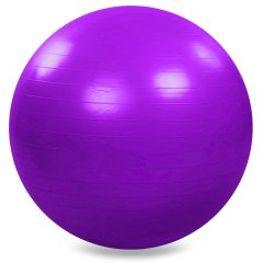 Мяч для фитнеса (фитбол) гладкий глянцевый 65см Zelart FI-1980-65 купить недорого