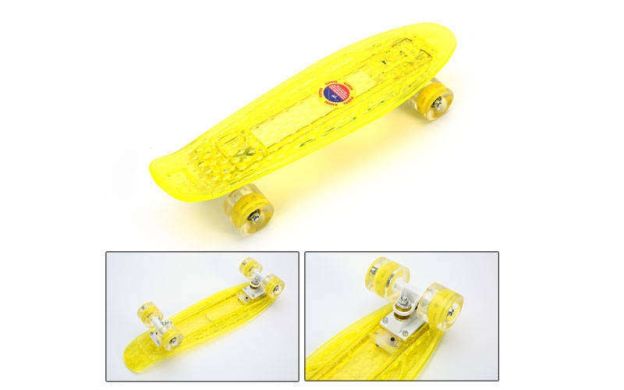 Скейтборд Penny Luminous Led SK-5357-2 купити Скейтборд Penny Luminous Led SK-5357-2 фото товару
