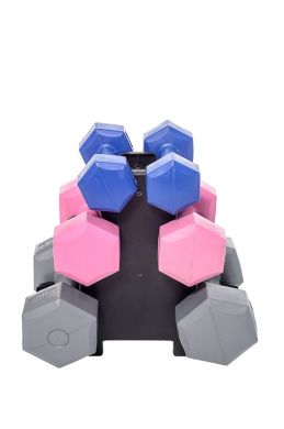 Набор гантелей HouseFit DR102-1 12 кг фото товара