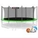 Зображення та фото Батут Hop-Sport 16ft (488cm) green з внутрішньою сіткою, галерея