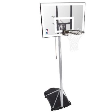 Баскетбольная стойка Spalding Silver 44" Rectangle Acrylic 59484CN купить недорого