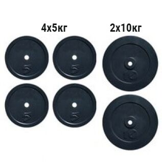 Набір композитних дисків Newt Rock 40 кг. фото товару