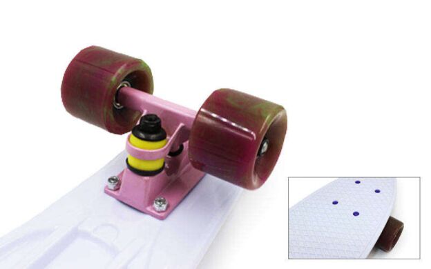 Скейтборд Penny Board Swirl Fish SK-404-18 фото товару