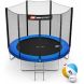 Изображение и фото Батут Hop-Sport 8ft (244cm) blue с внешней сеткой, галерея