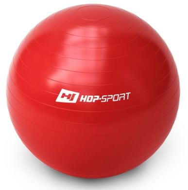 Фітбол Hop-Sport 65cm red + насос фото товару
