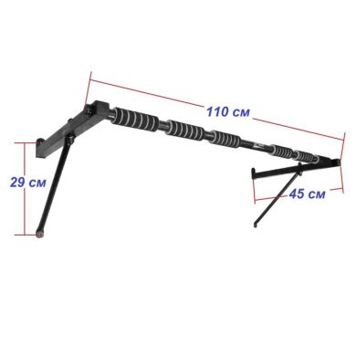 Настінний турнік прямий 105 см HOME фото товару