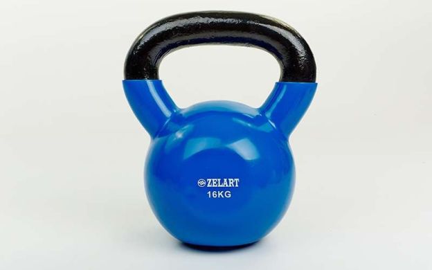 Гиря чавунна Zelart ТА-5161-16 16 кг купити Гиря чавунна Zelart ТА-5161-16 16 кг фото товару