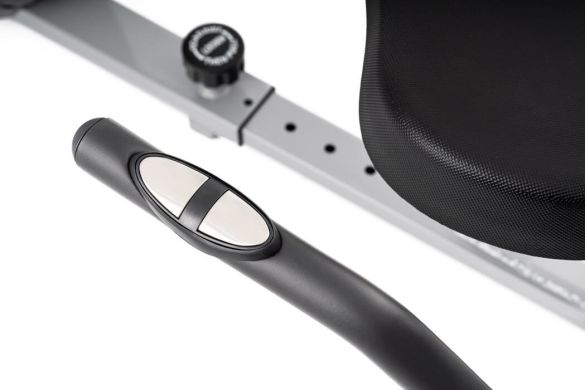 Горизонтальный велотренажер Hop-Sport HS-2050L Beat серебристый фото товара