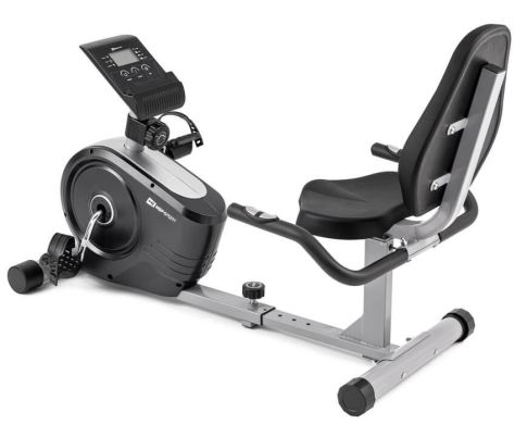 Горизонтальный велотренажер Hop-Sport HS-2050L Beat серебристый фото товара