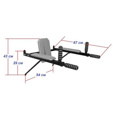 Бруси настінні HOME 2 в 1 фото товару