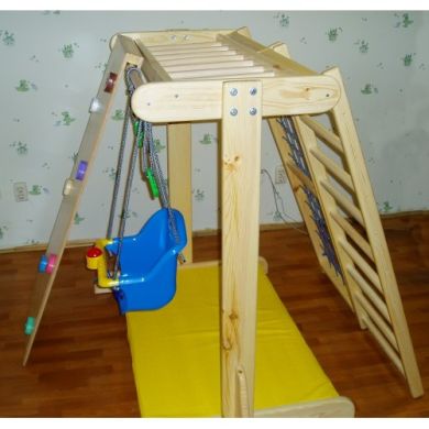 Детский комплекс Малыш-3 (Сосна) купить недорого