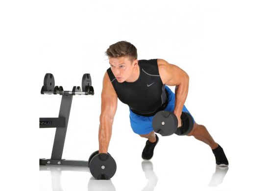 Гантели со стойкой Finnlo 2x20 kg фото товара