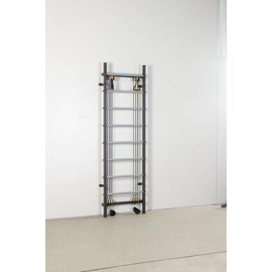 Шведська стінка із системою еспандерів Крос-Тренер чорний ТМ Ладас фото товару