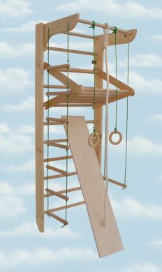 Спортивний куточок Kindersport &laquo;Геркулес&raquo; повний (сосна) фото товару