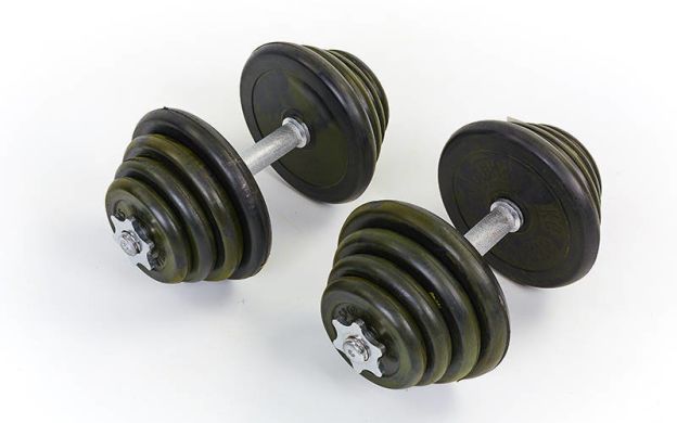 Гантели Zelart TA-0020-27R 2x27 кг фото товара