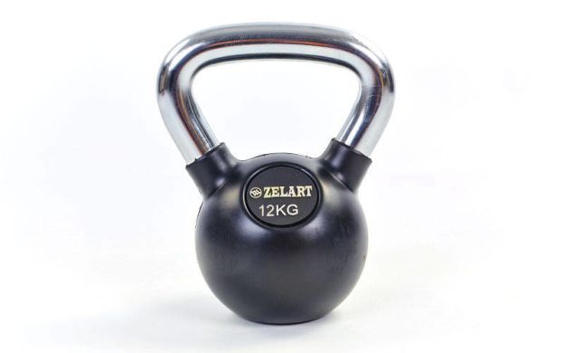 Гиря обрезиненная Zelart ТА-5162-12 12 кг фото товара