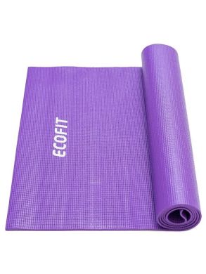 Коврик для фитнеса Ecofit MD9010 4 мм фиолетовый фото товара