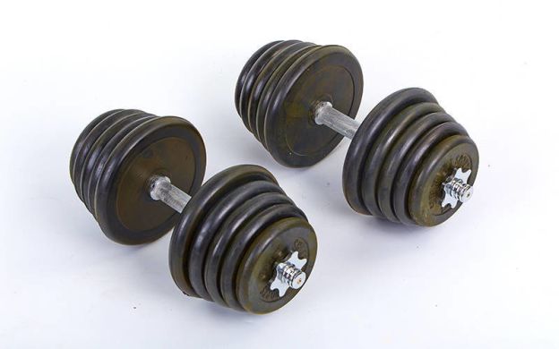 Гантели Zelart TA-0031-40R 2х40 кг фото товара