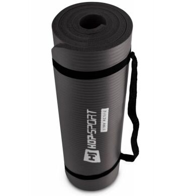Мат для фитнеса Hop-Sport HS-N015GM 1,5 см black фото товара