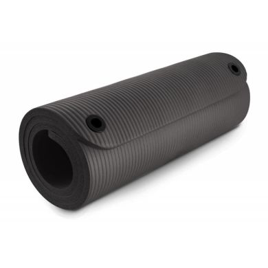 Мат для фітнесу з отворами Hop-Sport HS-N015GM 1,5 см black фото товару