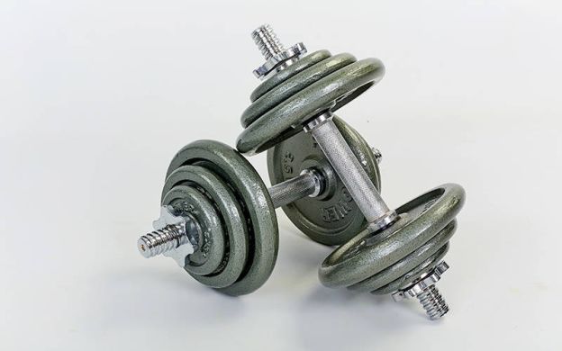 Гантели Zelart TA-1920-20 2x20 кг фото товара