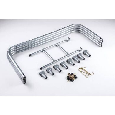 Батут Hop-Sport 12ft (366cm) green із зовнішньою сіткою фото товару