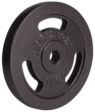 Диск металлический Hop-Sport 15 кг купить Диск металлический Hop-Sport 15 кг фото товара
