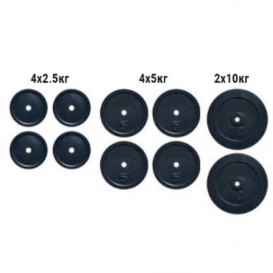 Набір композитних дисків Newt Rock 50 кг. фото товару